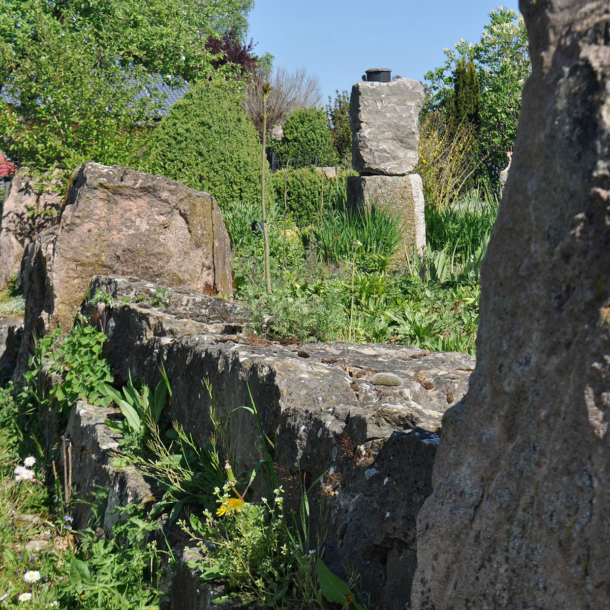 Beispiel Trockenmauer
