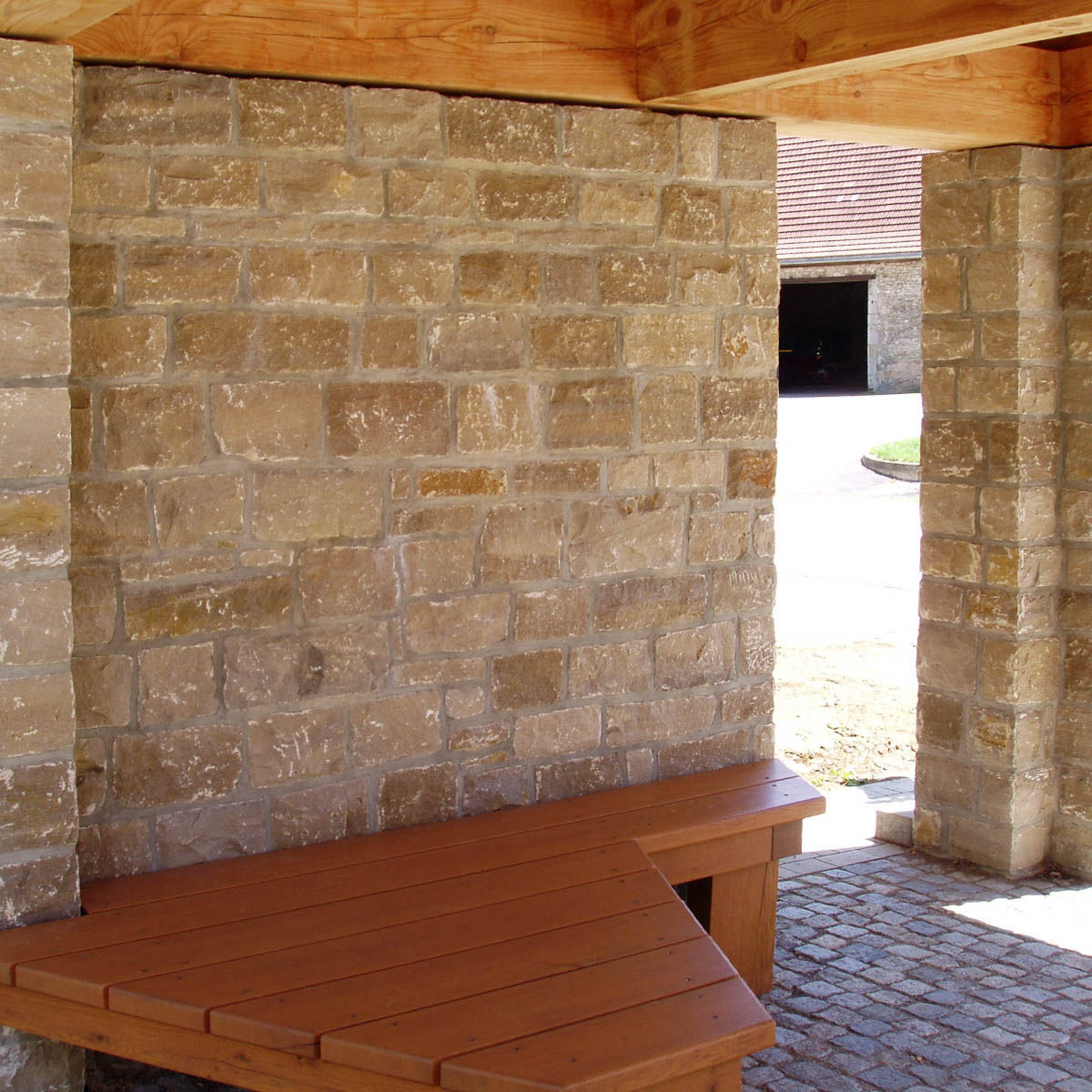 Beispiel Mauersteine